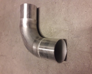 Hose Union 2 1/2" 90deg SST